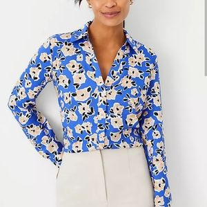 NWT!! Ann Taylor Floral Essential Shirt